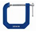 IRWIN Tools QUICK-GRIP 100 Series Deep Throat C-Clamp, 3-inch by 4 1/2-inch 