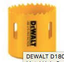 DEWALT D180038 2-3/8-Inch Standard Bi-Metal Hole Saw (60mm)